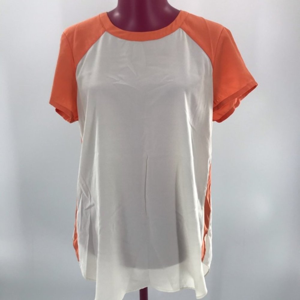 Spense Zip-Back Blouse sz M